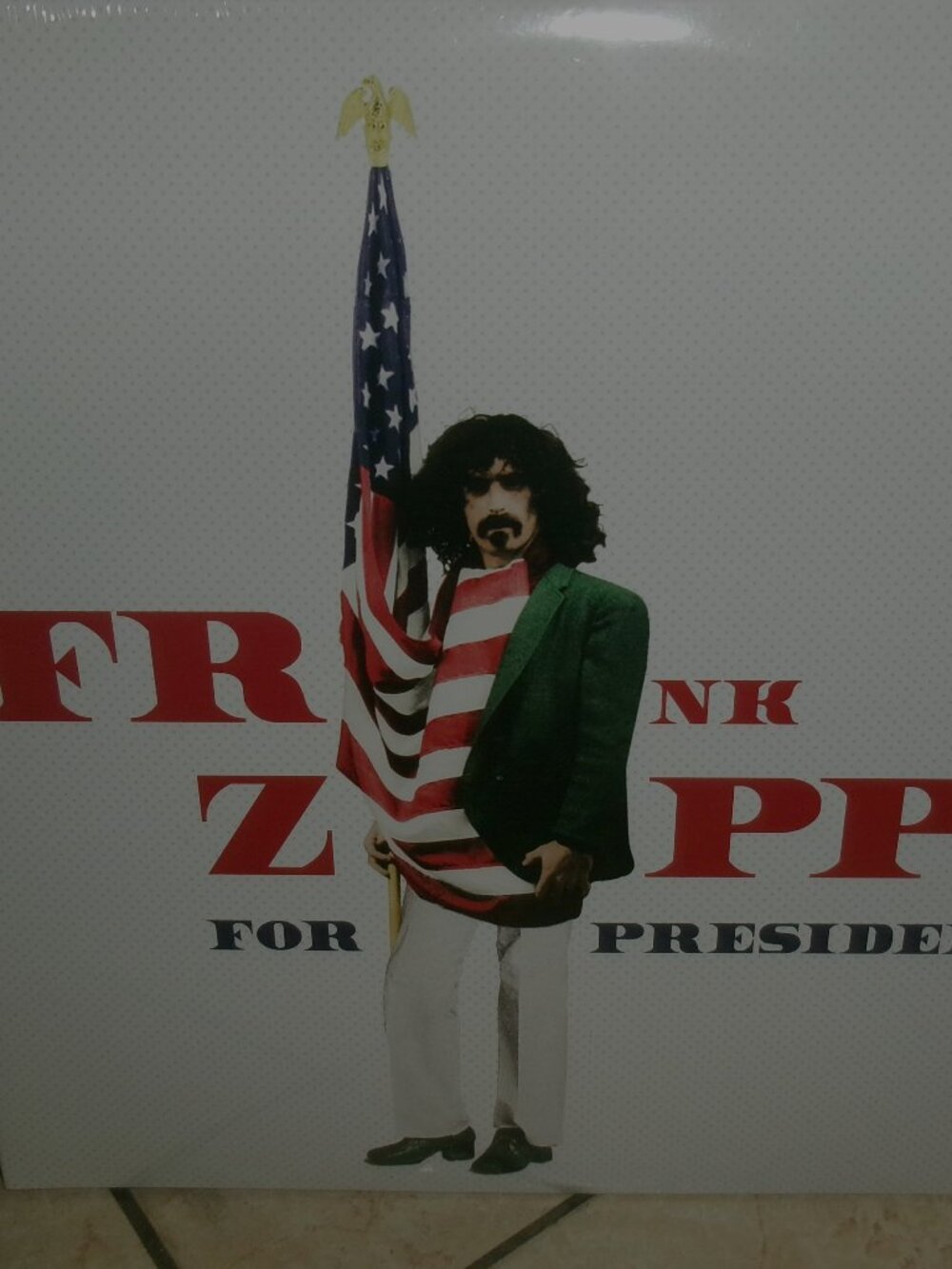 frank zappa for president sealed 2016 rsd 2 lp splatter set - mothers political